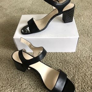 Calvin Klein Carini Ankle Strap Pump - size 12